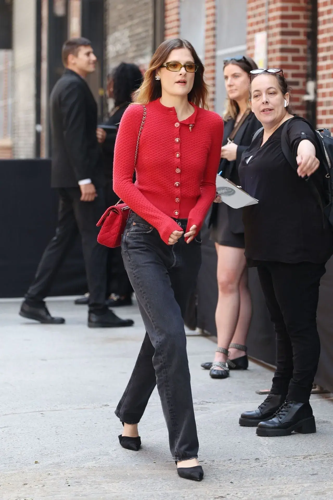 LOUISA JACOBSON PHOTOSHOOT AT THE CHANEL TRIBECA FESTIVAL WOMEN’S LUNCH IN NEW YORK